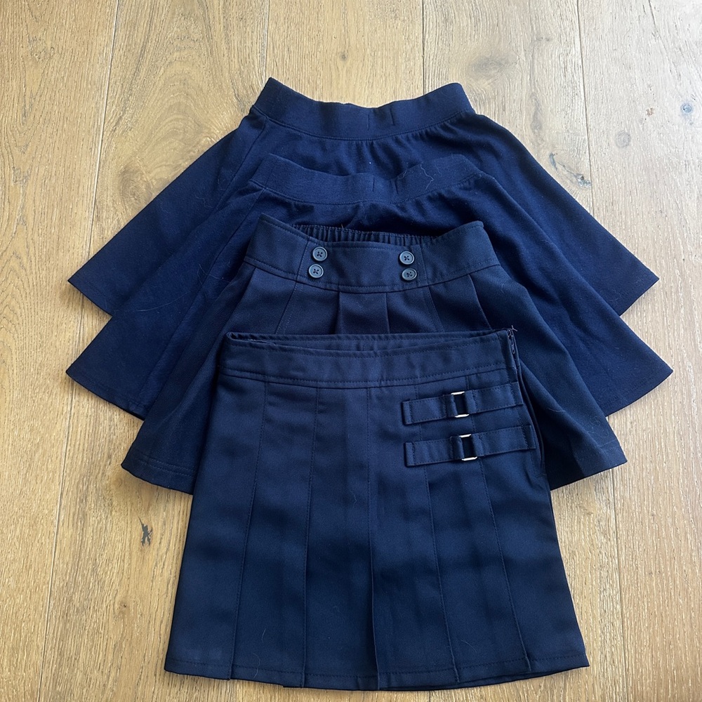 Navy Uniform Skirt Bundle